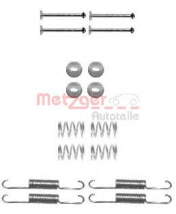 Set accesorii, saboti frana parcare KIA SORENTO I (JC) (2002 - 2009) METZGER 105-0880 foto