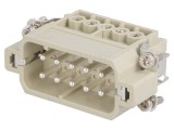Conector HDC 10 PIN tată 16A