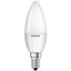 Bec Led Osram, E14, LED VALUE Classic B, 5.7W (40W) 230V, lumina neutra (4000K), 470 lumeni, durata de viata 10.000 ore, clasa energetica A+ foto