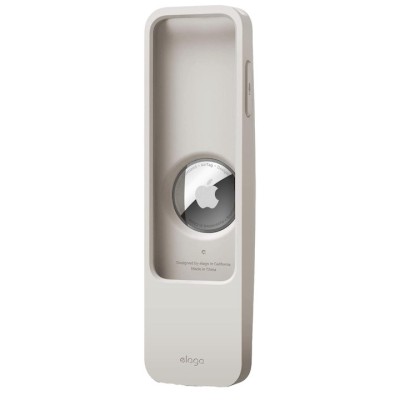 Husa pentru telecomanda, Elago, Compatibila cu Apple TV Siri 2022/2021, Bej foto