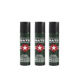 Cumpara ieftin Set 3 sprayuri paralizante IdeallStore&reg;, Nato Defence, propulsie jet, 60 ml, verde