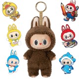 Jucarie de plus Labubu The Monsters &ndash; include un plus surpriza si 6 stickere Labubu waterproof pentru telefon, LA1