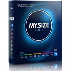MY SIZE - PRO CONDOMS 72 MM 3 UNITS foto