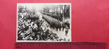 Iasi 1940 Garda de fier Legionari Defilarea Miscarii Legionare Regele Mihai Foto, Circulata, Fotografie