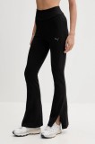 Puma pantaloni de trening culoarea negru, uni, 688156