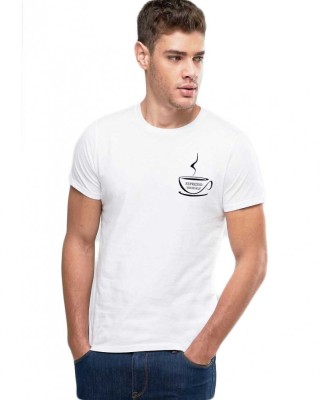 Tricou barbati alb - Espresso Yourself II - 2XL foto