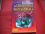 Tony Proctor - Elemente de creativitate manageriala