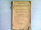 GRAMATICA LIMBII LATINE - G. POPA LISSEANU (MORFOLOGIA, SINTAXA SI NOTIUNI DE STILISTICA)