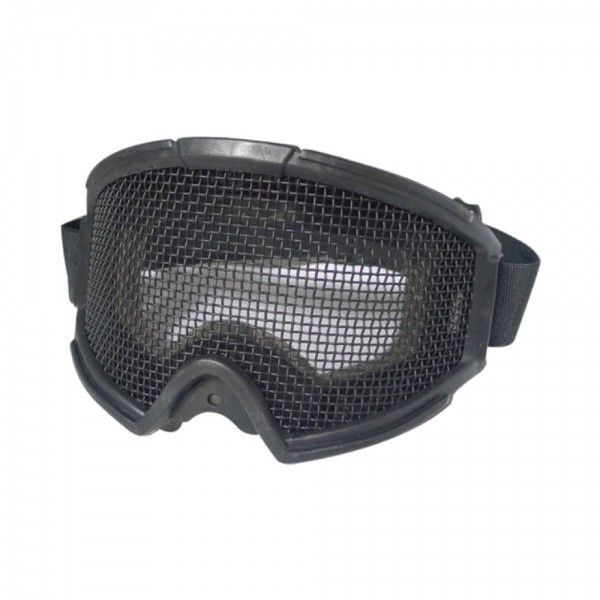*MASCA DE PROTECTIE DIN PLASA DE OTEL - NEAGRA [WOSPORT]