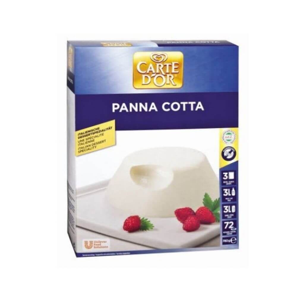 Mix Panna Cotta Carte D&amp;#39;or, 780 g, Crema de Panna Cotta Carte D&amp;#39;or ...