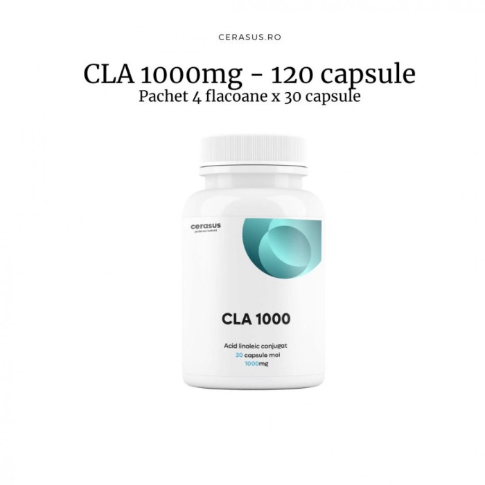 CLA 1000mg - 120 capsule