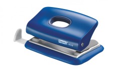 Perforator Plastic Rapid Fc10, 10 Coli, Cutie, Albastru foto