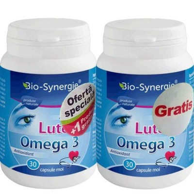 Luteina Omega 3 Bio Synergie 30cps +30 cps foto