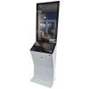 Sistem Self-Service Interactiv Refurbished &ndash; PRESTOP cu Touch 24&quot;, Signage 43&quot;, ChromeBox CX13, Android TV, Cititor Coduri de Bare