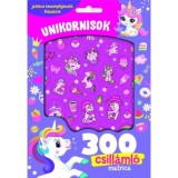 Unikornisok - 300 csill&aacute;ml&oacute; matric&aacute;val