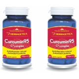 Pachet Curcumin 95 C3 Complex 60cps + 60cps (50% reducere la al doilea produs)