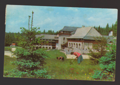 CPIB 19544 CARTE POSTALA - POIANA BRASOV. HOTEL TURISTIC, RPR foto