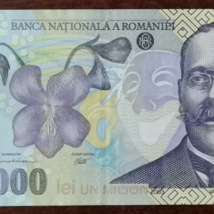 SV * Romania BNR 1000000 / UN MILION LEI 2003 * polimer