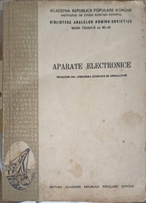 APARATE ELECTRONICE-BIBLIOTECA ANALELOR ROMANO-SOVIETICE-249643 foto