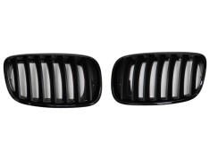 Grila masca fata fata BMW X5 (E70), 10.2006-11.2013, partea stanga, type M-Performance; negru, negru lucios; Tuning,