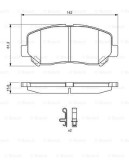 BOSCH 0 986 494 675 set placute frana,frana disc