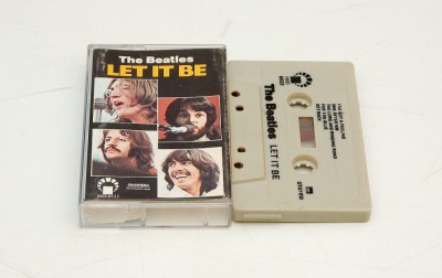 The Beatles - Let It Be - caseta audio foto
