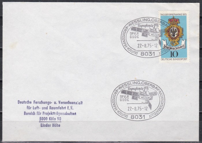 Germania 1975 - Ziua Timbrelor, FDC