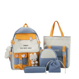 Set scoala ghiozdan, penar, geanta pachet, Unisex, Rucsac, Oem