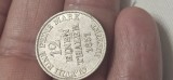 1/12 taler 1851 B , argint