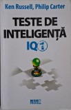 Teste Inteligenta IQ-1: Ken Russell &amp; Philip Carter - Psihologie, Inteligenta, Carti Stiinta