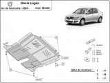 Scut metalic motor, cutie de viteza