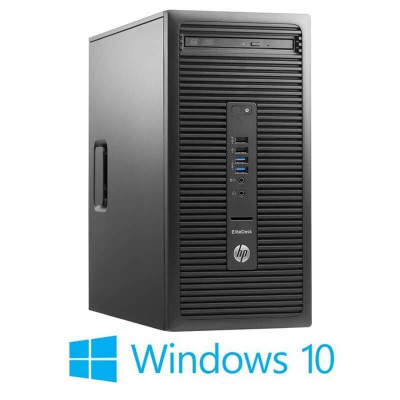 Calculatoare HP EliteDesk 705 G2 MT, AMD PRO A4-8350B, 500GB HDD, Win 10 Home foto