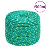 Cumpara ieftin Franghie de barca, verde, 10 mm, 500 m, polipropilena