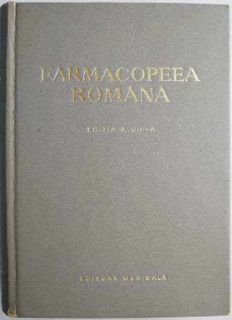 Farmacopeea romana. Editia a VIII-a (1965)