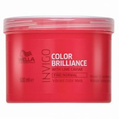 Wella Professionals Invigo Color Brilliance Vibrant Color Mask masca pentru par fin si colorat 500 ml foto