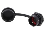 Soclu SA16 4 PIN IP67 5A 500V 0.75mm2