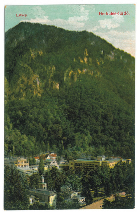 5481 - Baile HERCULANE, Caras-Severin, Romania - old postcard - unused
