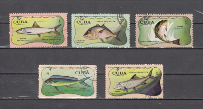 A12 S2 12 - Timbre foarte vechi - Cuba - pesti exotici foto