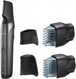 Trimmer pentru barba si par corporal Panasonic ER-GY60-H503, 3in1, Wet &amp; Dry (Argintiu/Negru)