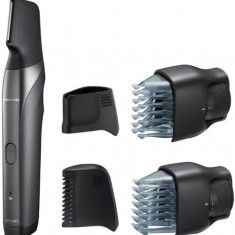 Trimmer pentru barba si par corporal Panasonic ER-GY60-H503, 3in1, Wet & Dry (Argintiu/Negru)
