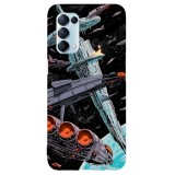 Husa compatibila cu Oppo A74 model Guardians of galaxy, Silicon, TPU, Viceversa, Transparent, Carcasa