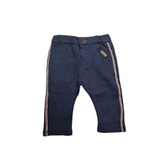 Pantaloni copii Chicco culoare albastru &amp;icirc;nchis 6 luni foto