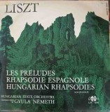 Disc vinil, LP. Les Preludes, Rhapsodie Espagnole, Hungarian Rhapsodies No. 2 And 9-Liszt, Hungarian State -246007, QUALITON RECORDS