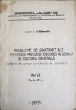 PROBLEME DE CONTINUT ALE METODICII PREDARII BIOLOGIEI IN SCOALA DE CULTURA GENERALA. CULEGERE DE CURSURI SI REFE