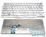 Tastatura Sony Argintie Vaio SVE14A18ECS, Vaio SVE14A18ECW, Vaio SVE14A190X, Vaio SVE14A1HFXBC, Vaio