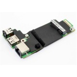 Dell Vostro 3300 V3300 DC Input SIM Card USB LAN Power Jack Board 05G3D5 5G3D5
