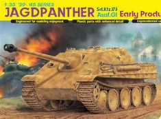 + Macheta 1/35 Dragon 6458 - Jagdpanther ausf G1 Early Production SdKfz 173 + foto