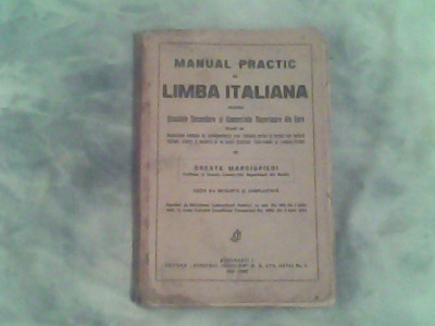 Manual practic de limba italiana-Oreste Mariapiedi foto