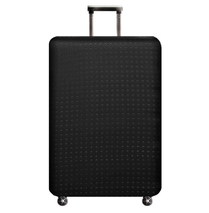 Husa pentru valiza de calatorie GOXUNYUAN, negru, XL 74-76 cm - RESIGILAT