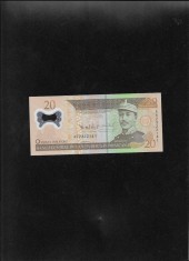 Republica Dominicana 20 pesos oro 2009 seria2322141 unc polimer